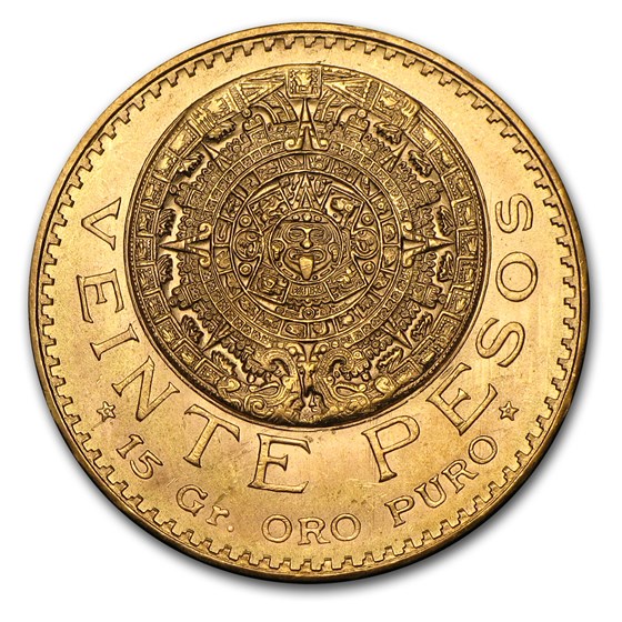 Mexico Gold 20 Pesos (Random Year) AU-BU Mexico Gold 20 Pesos (Random Year) AU-BU